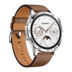 Huawei WATCH GT 4 Smartwatch 46mm Brown Leather Strap